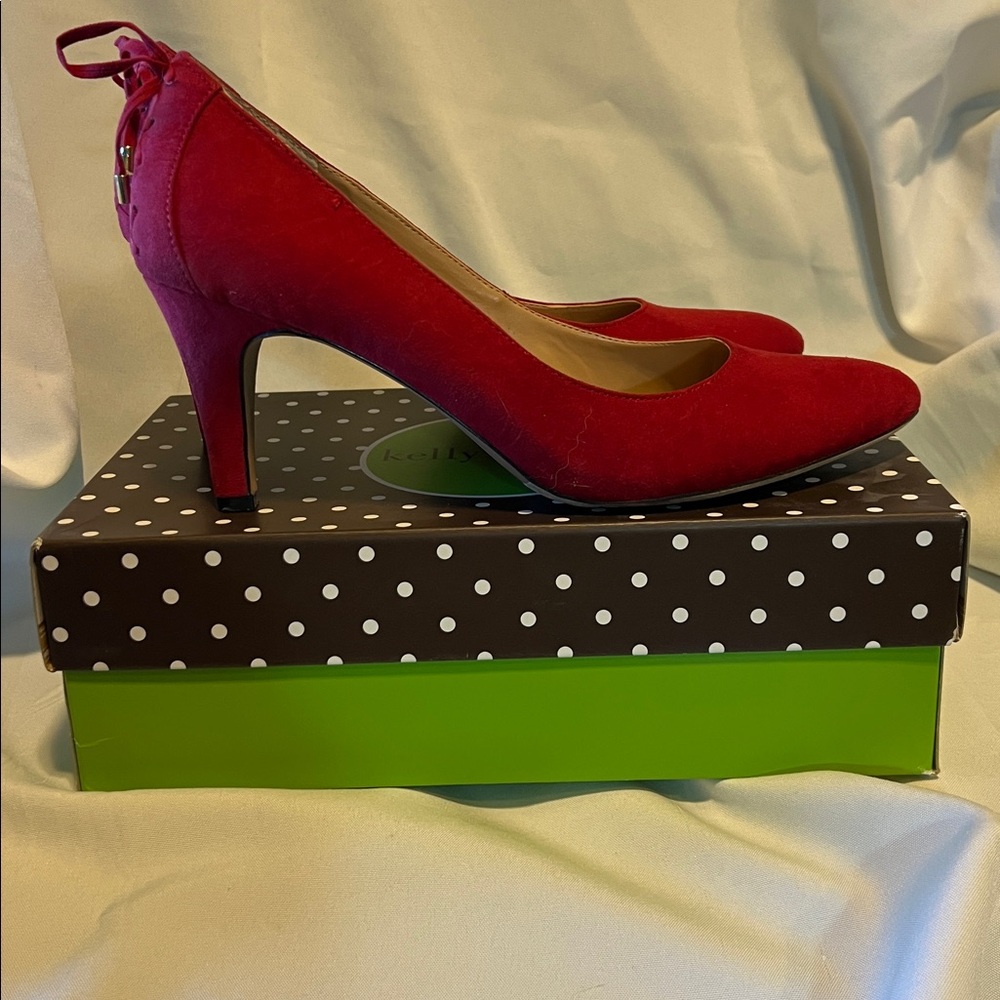 Kelly & Katie Wine Red Pumps